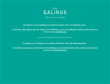 Tablet Screenshot of es.galinus.com